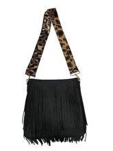 Load image into Gallery viewer, Kelce Influencer Style Vegan Fringe Bucket bag - Strap not included
