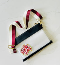 Load image into Gallery viewer, Gameday Ready Stadium Approved Black Clear Bag with GAMEDAY Patch