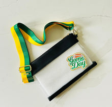 Load image into Gallery viewer, Gameday Ready Stadium Approved Black Clear Bag with GAMEDAY Patch