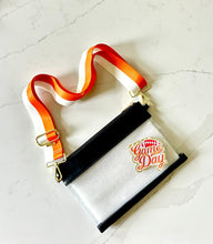 Load image into Gallery viewer, Gameday Ready Stadium Approved Black Clear Bag with GAMEDAY Patch