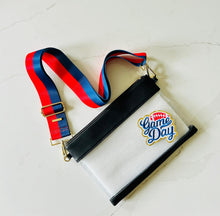 Load image into Gallery viewer, Gameday Ready Stadium Approved Black Clear Bag with GAMEDAY Patch