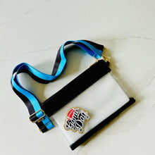 Load image into Gallery viewer, Gameday Ready Stadium Approved Black Clear Bag with GAMEDAY Patch