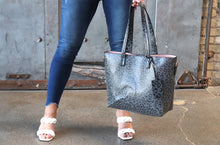 Load image into Gallery viewer, Jane Leather Perforated Large Tote