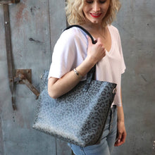 Load image into Gallery viewer, Jane Leather Perforated Large Tote