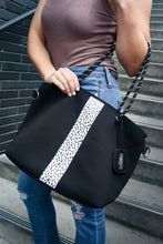 Load image into Gallery viewer, Black Neoprene Tote