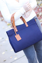 Load image into Gallery viewer, Tara Quilted Structured Book Tote