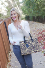 Load image into Gallery viewer, Tara Quilted Structured Book Tote