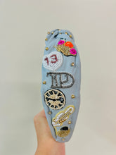 Load image into Gallery viewer, Hand Beaded Trendy Concert Headband - Swiftie Swift Inspired