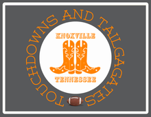 Load image into Gallery viewer, Acrylic Serving Tray - Gameday Boots Ready - KNOXVILLE TENNESSEE