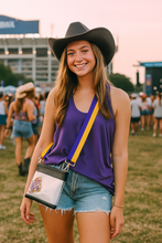 Load image into Gallery viewer, Gameday Ready Stadium Approved Black Clear Bag with GAMEDAY Patch