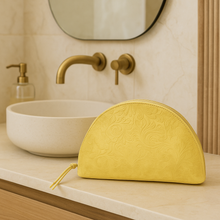 Load image into Gallery viewer, Tooled Leather Cosmetic Bags