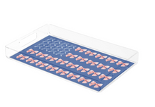 Load image into Gallery viewer, Acrylic serving Tray - 2025 Patriotic Collection - 8.5 X 11 SMALL