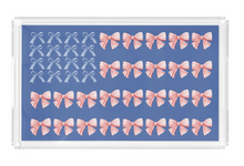 Load image into Gallery viewer, Acrylic serving Tray - 2025 Patriotic Collection - 8.5 X 11 SMALL