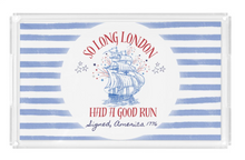 Load image into Gallery viewer, Acrylic serving Tray - 2025 Patriotic Collection - 8.5 X 11 SMALL