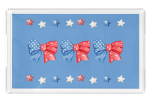Load image into Gallery viewer, Acrylic serving Tray - 2025 Patriotic Collection - 8.5 X 11 SMALL