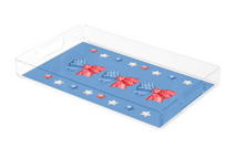 Load image into Gallery viewer, Acrylic serving Tray - Patriotic Collection - 12x12 MEDIUM
