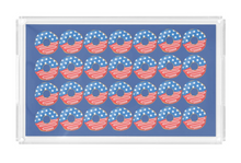 Load image into Gallery viewer, Acrylic serving Tray - 2025 Patriotic Collection - 8.5 X 11 SMALL