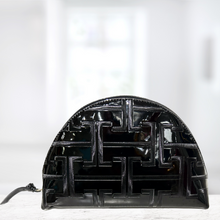 Load image into Gallery viewer, Patent Leather Cosmetic Bags - Gold - Silver - Black