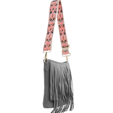 Load image into Gallery viewer, Kelce Influencer Style Vegan Fringe Bucket bag - Strap not included