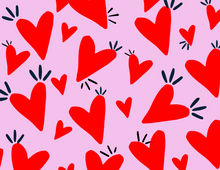 Load image into Gallery viewer, Acrylic Serving Tray - LOVE Collection - Hearts Beaming