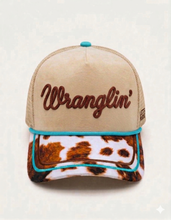 Load image into Gallery viewer, Western Statement Trucker Hats – Wranglin’ & Darlin’ Try Me