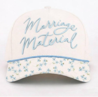 Load image into Gallery viewer, PREORDER Bridal Statement Hats – Marriage Material & Going to the Chapel - Ships 6/01