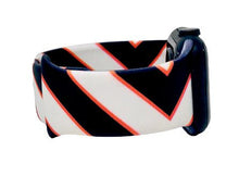 Load image into Gallery viewer, HALLOWEEN Black Orange Geometric Apple Watch Band