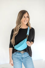 Load image into Gallery viewer, Hannah Colorful Nylon Sling Bum Hip Bag with Strap