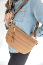Load image into Gallery viewer, Addison Quilted Nylon Waist Sling Bag