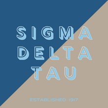 Load image into Gallery viewer, Acrylic Tray - Sorority Collection - Sigma Delta Tau - DUO COLOR