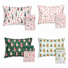 Load image into Gallery viewer, PREORDER Silky Satin Pillowcase PREPACK– Holiday Collection SHIPS 9/01
