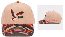 Load image into Gallery viewer, PREORDER Just Wingin’ It Embroidered Duck Hat SHIPS 10/15
