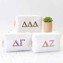 Load image into Gallery viewer, Licensed Sorority Accessory Cosmetic Bag
