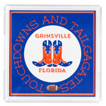 Load image into Gallery viewer, Acrylic Serving Tray - Gameday Boots Ready - GAINSVILLE FLORIDA
