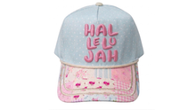Load image into Gallery viewer, PREORDER Hallelujah Patchwork Embroidered Hat SHIPS 10/15
