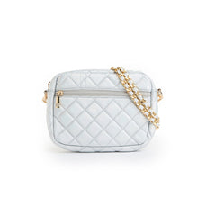 Load image into Gallery viewer, SueEllen Quilted Small Crossbody Bag with Gold Chain Strap
