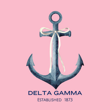 Load image into Gallery viewer, Acrylic Tray - Sorority Collection - DELTA GAMMA - ANCHOR

