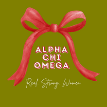 Load image into Gallery viewer, Acrylic Tray - Sorority Collection - ALPHA CHI OMEGA - BOW RSW
