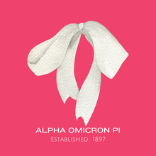 Load image into Gallery viewer, Acrylic Tray - Sorority Collection - ALPHA OMICRON PI - BOW

