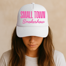 Load image into Gallery viewer, SmallTown Smokeshow Trucker Hat Collection
