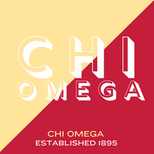 Load image into Gallery viewer, Acrylic Tray - Sorority Collection - CHI OMEGA - DUO
