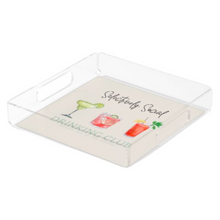 Load image into Gallery viewer, Acrylic Serving Tray - Cocktail Collection - DRINKING CLUB
