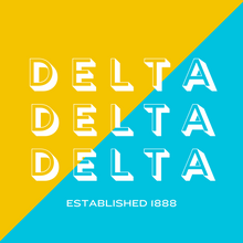 Load image into Gallery viewer, Acrylic Tray - Sorority Collection - DELTA DELTA DELTA - DUO2
