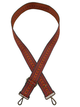 Load image into Gallery viewer, Mini Arrow Aztec Guitar Purse Strap - 5 colors Available
