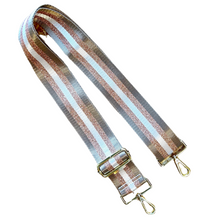 Load image into Gallery viewer, Grey and Gold Stripe 6112
