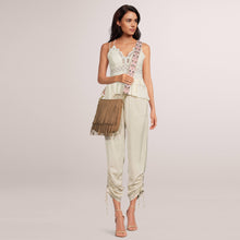 Load image into Gallery viewer, Kelce Influencer Style Vegan Fringe Bucket bag - Strap not included
