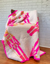 Load image into Gallery viewer, SOLD OUT Pink Nutcracker Luxe Throw Blanket
