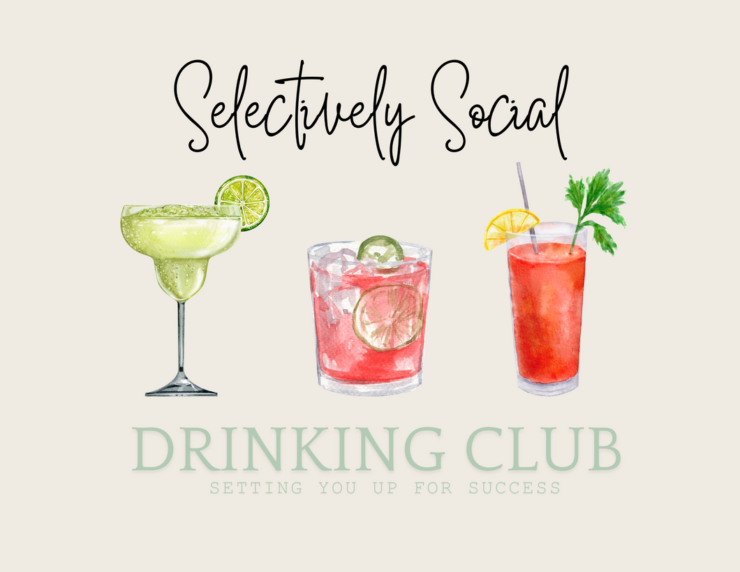 Acrylic Serving Tray - Cocktail Collection - DRINKING CLUB