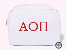Load image into Gallery viewer, Licensed Sorority Accessory Cosmetic Bag
