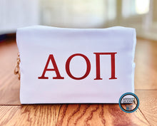 Load image into Gallery viewer, Licensed Sorority Accessory Cosmetic Bag
